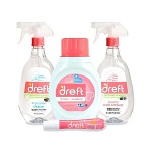 Dreft Loads of Joy Gift Set - 4ct | Baby Detergent/Bottle Cleaner/Scent Beads